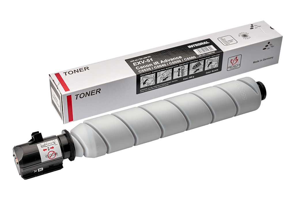 Canon C-EXV 51 Swart Versoenbare Toner - CEXV51K