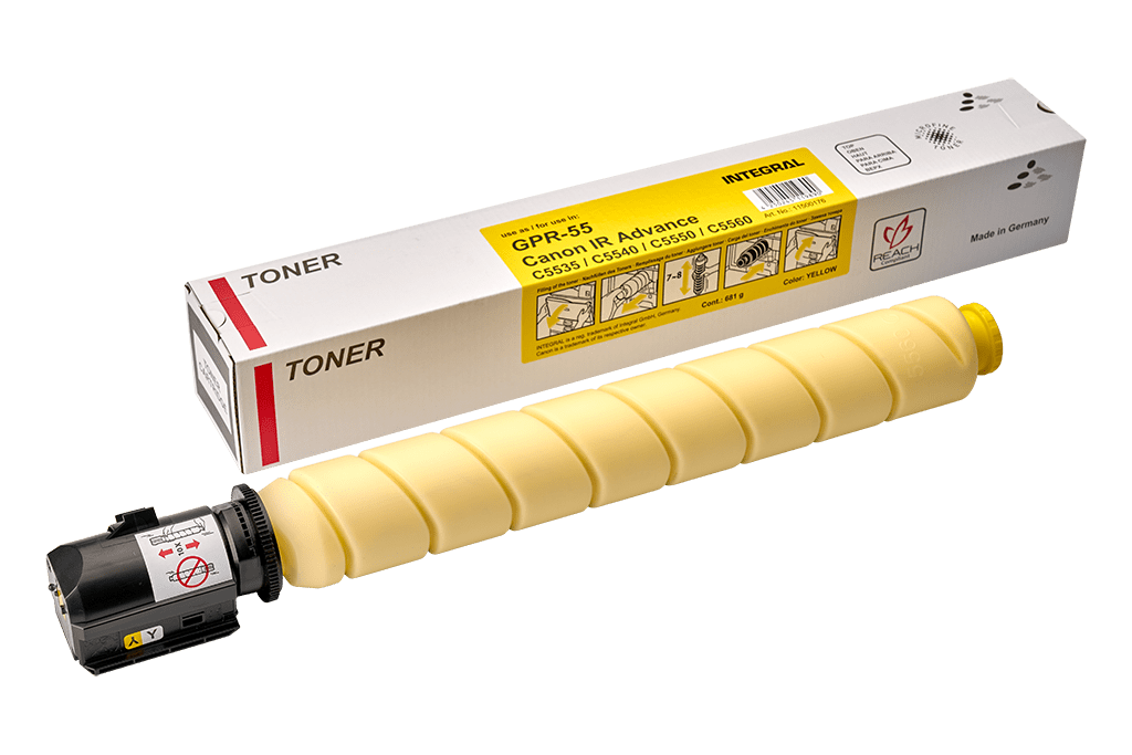Canon C-EXV 51 Yellow Compatible Toner - CEXV51Y