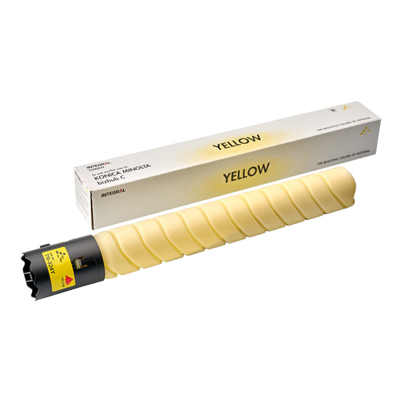 Konica Minolta TN-324 Yellow Compatible Toner - TN324Y