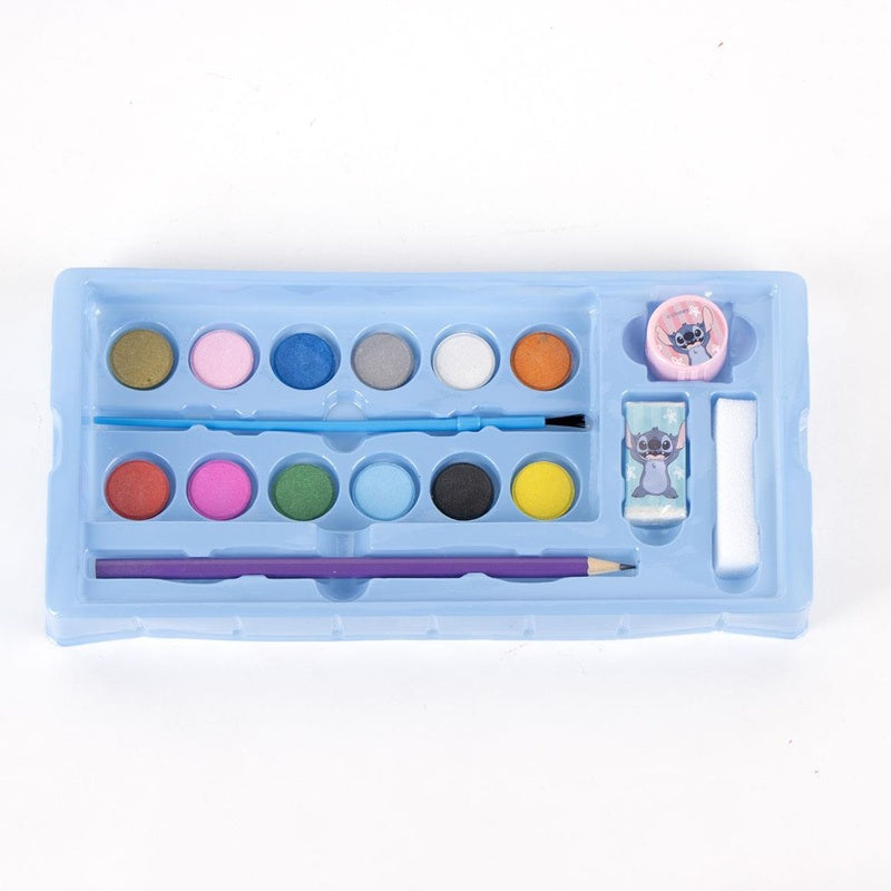 Disney Stitch Stationery Chest Briefcase Kids Art Set