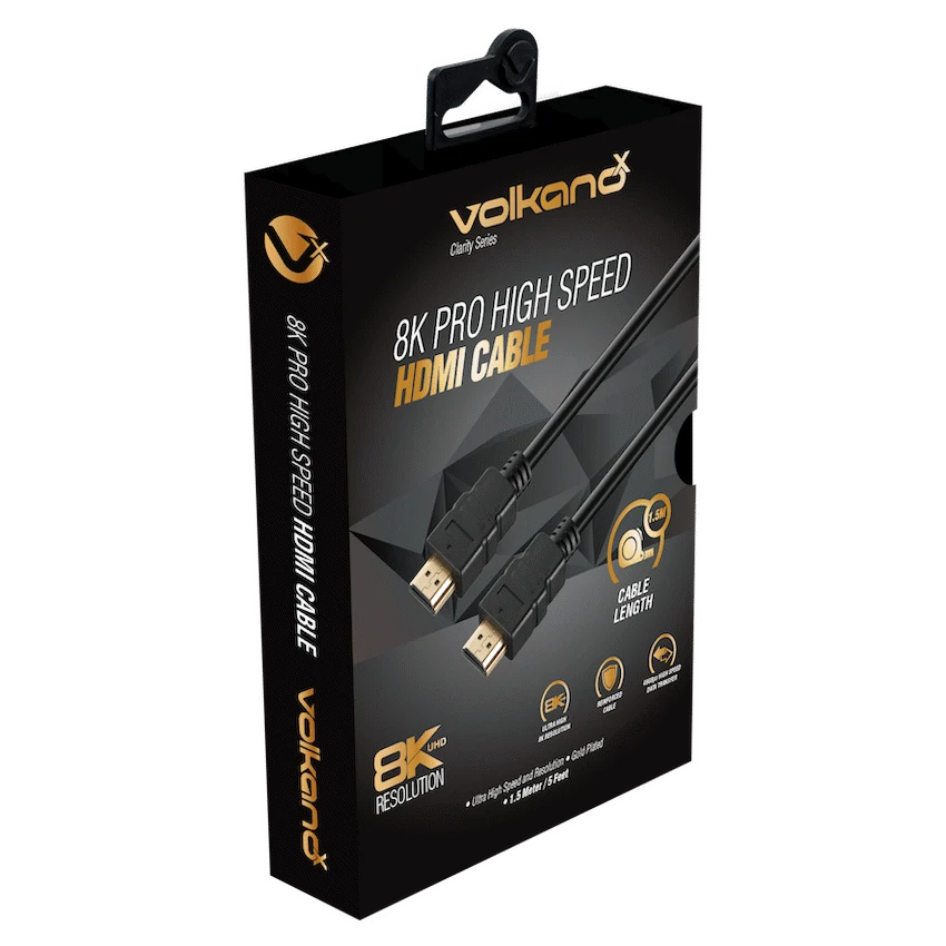 VolkanoX Clarity Series 8K Ultra HD HDMI Cable