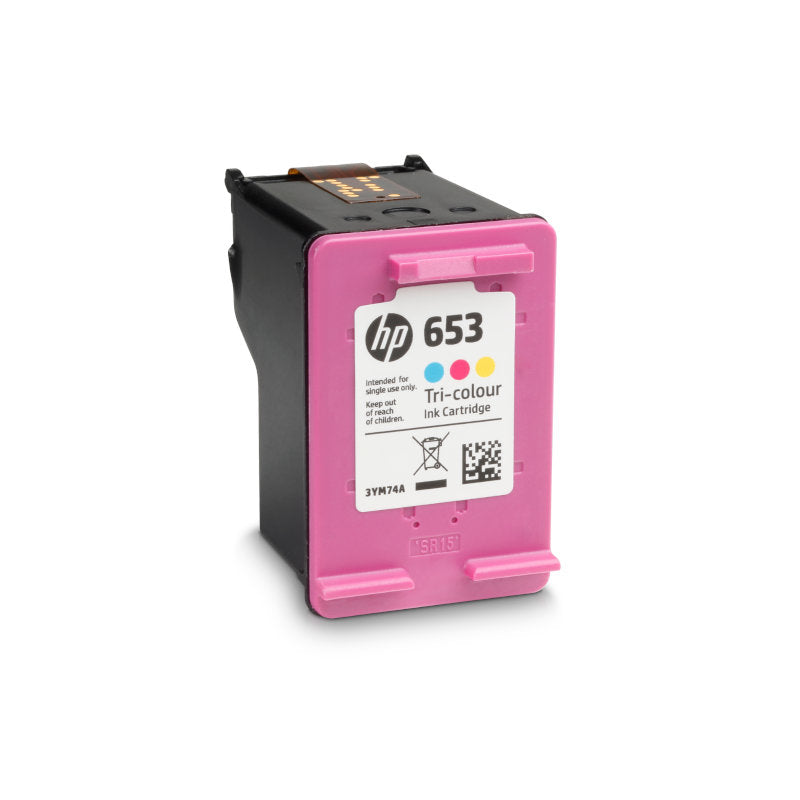 HP 653 Tri-colour Original Ink - 3YM74AE