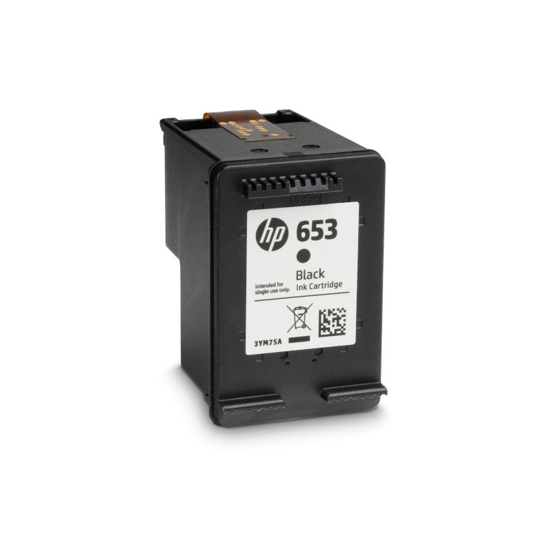 HP 653 Black Original Ink - 3YM75AE