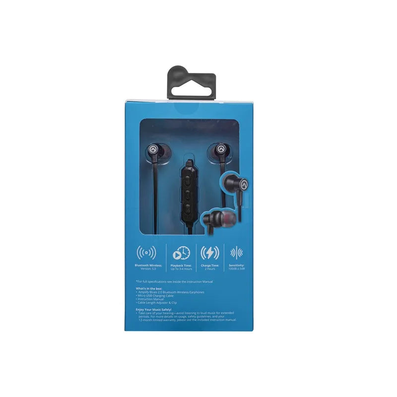 Amplify Blues 2.0 Bluetooth Earphones