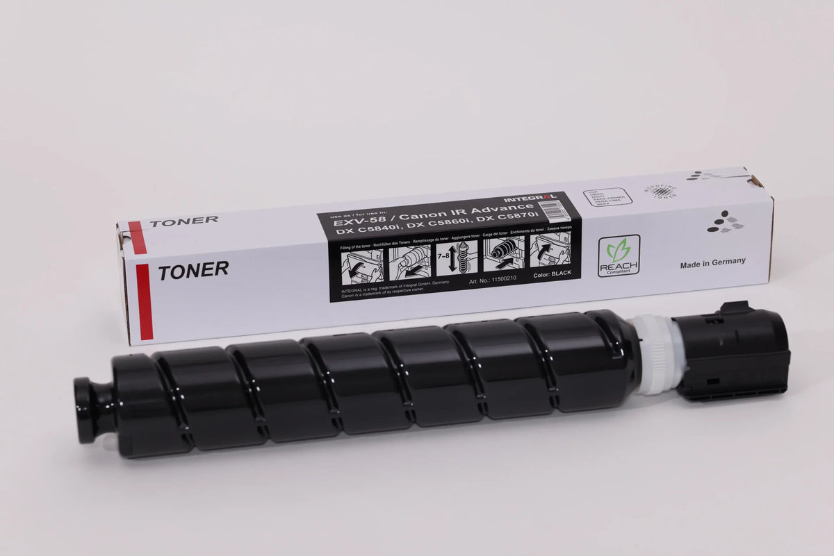 Canon C-EXV 58 Swart Versoenbare Toner - CEXV58K