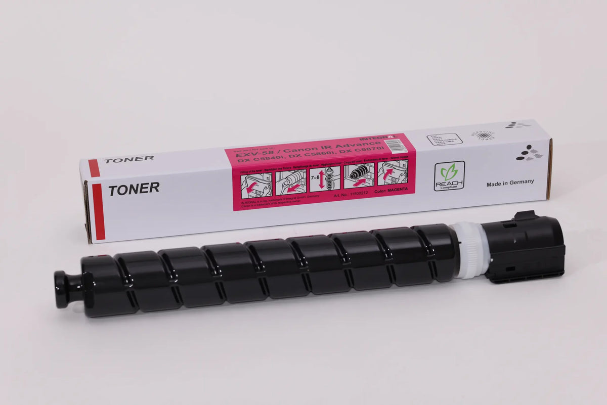 Canon C-EXV 58 Magenta Compatible Toner - CEXV58M