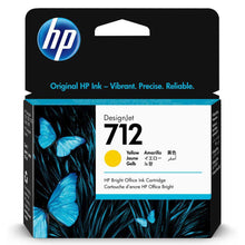 Load image into Gallery viewer, HP 712 29ml Yellow Original Ink - 3ED69A