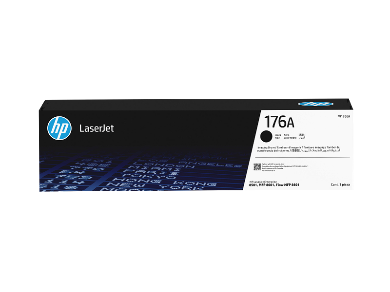 HP 176A Black Original LaserJet Imaging Drum - W1766A