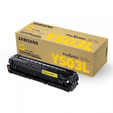 Load image into Gallery viewer, Samsung CLT-Y503L toner yellow - Genuine Samsung SU493A Original Toner cartridge