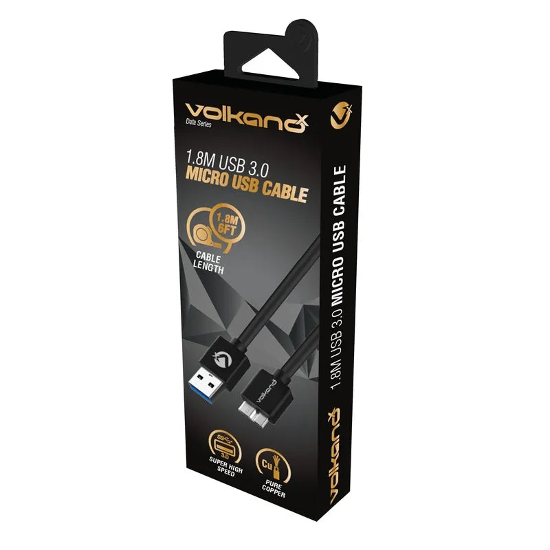 VolkanoX Data Series USB 3.0 Micro USB 1.8m Cable