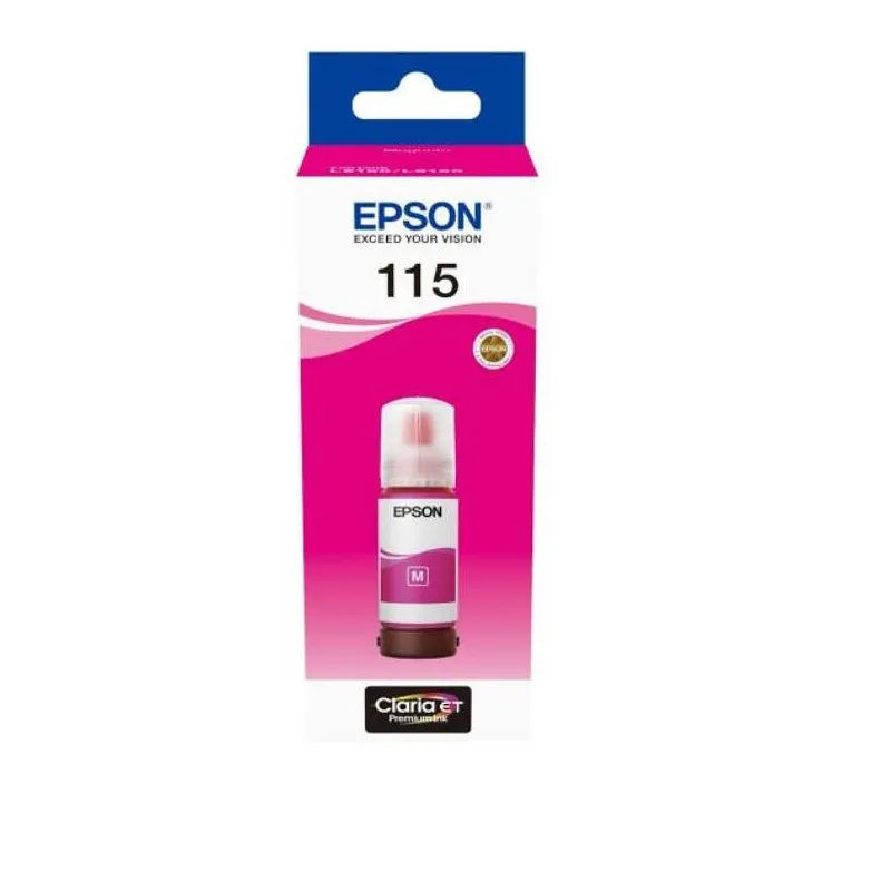 Epson 115 EcoTank Magenta Original Ink - C13T07D34A