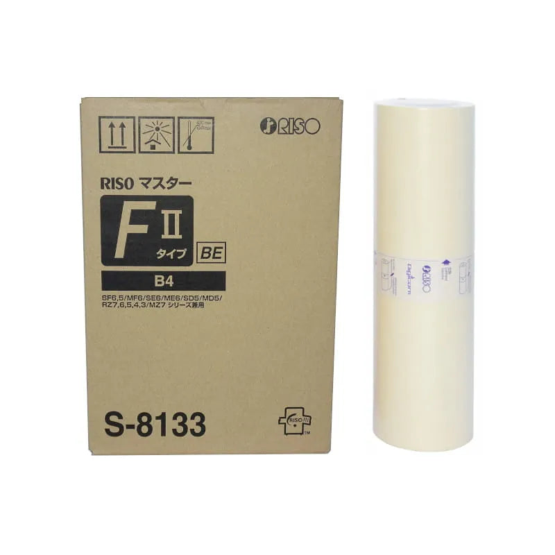 Riso S-8133E FII Type Original B4 Master Roll - S8133