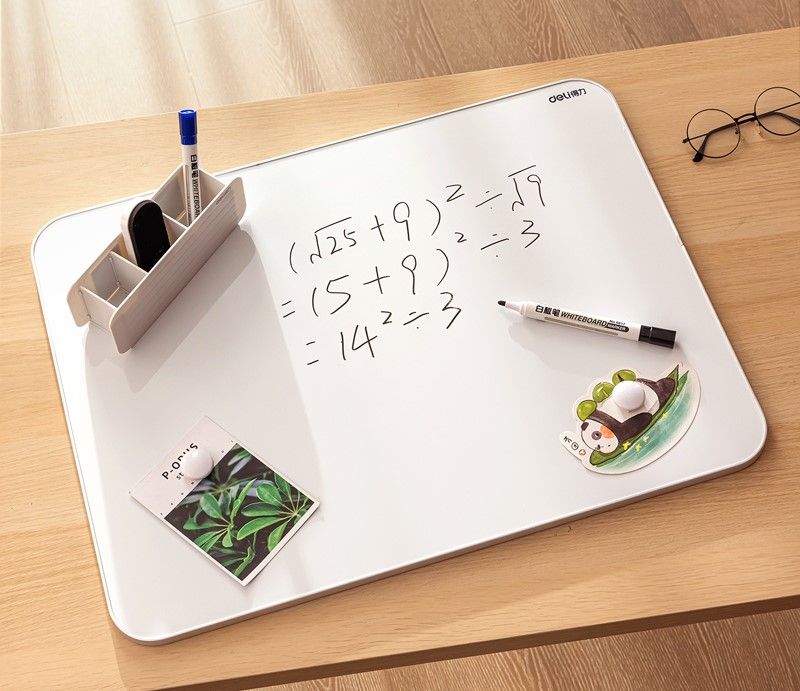 Slimline Magnetic Whiteboard (Curved Corners)