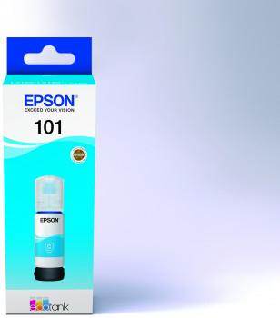 EPSON-101 EcoTank Cyan ink bottle - tonerandink.co.za
