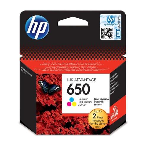 HP 650 ink tri-colour - CZ102AK - HP-CZ102AK - tonerandink.co.za