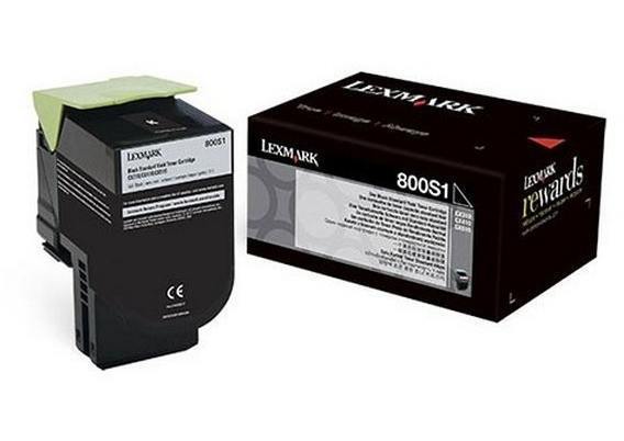 Lexmark 800S1 toner black - 80C0S10 - Lexmark-80C0S10 - tonerandink.co.za