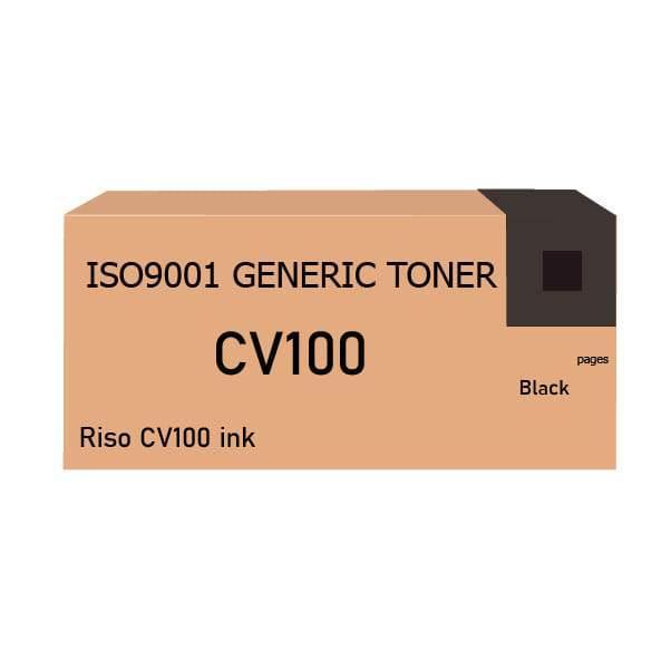 Riso CV100 ink black compatible - RV100-CV100 - tonerandink.co.za
