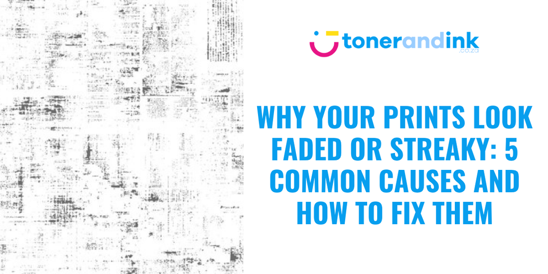 Why Your Prints Look Faded or Streaky: 5 Causes and Fixes
