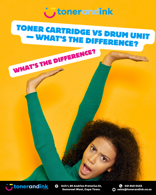 Drum Unit vs Toner Cartridge – What’s the Difference?