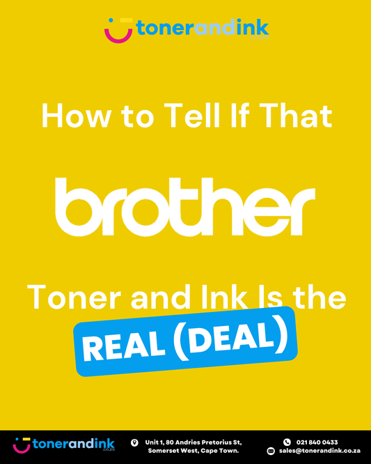 How to Tell If That Brother Toner and Ink Is the Real (Deal)
