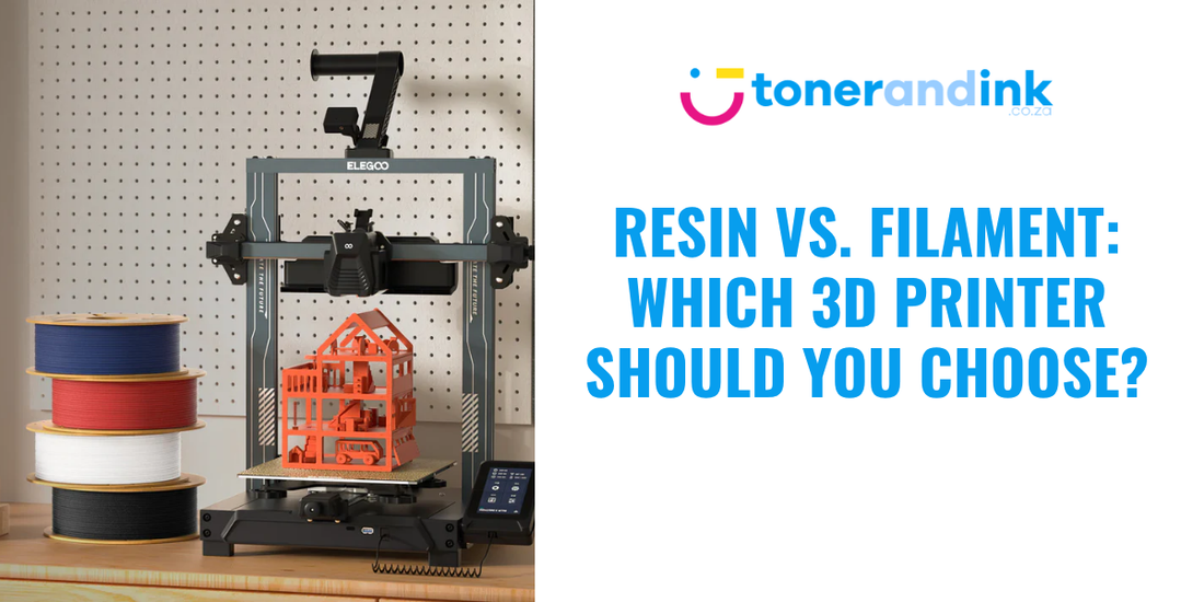 Resin or Filament? Your First 3D Printer Guide | Toner and Ink