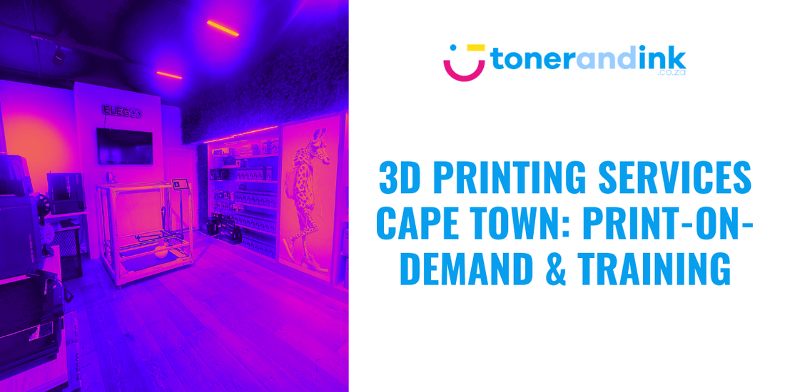 3D Printing Services Cape Town: Print-on-Demand & Training