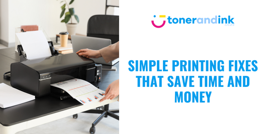 Simple Printing Fixes That Save Time and Money