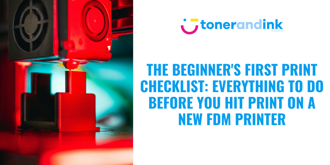 The Beginner's First Print Checklist: Everything to Do Before You Hit Print on a New FDM Printer