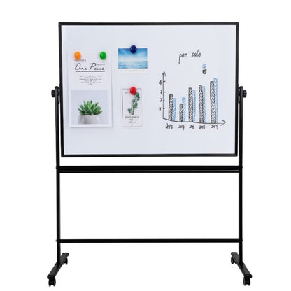 Smartbuy Double Sided Mobile Magnetic Whiteboard