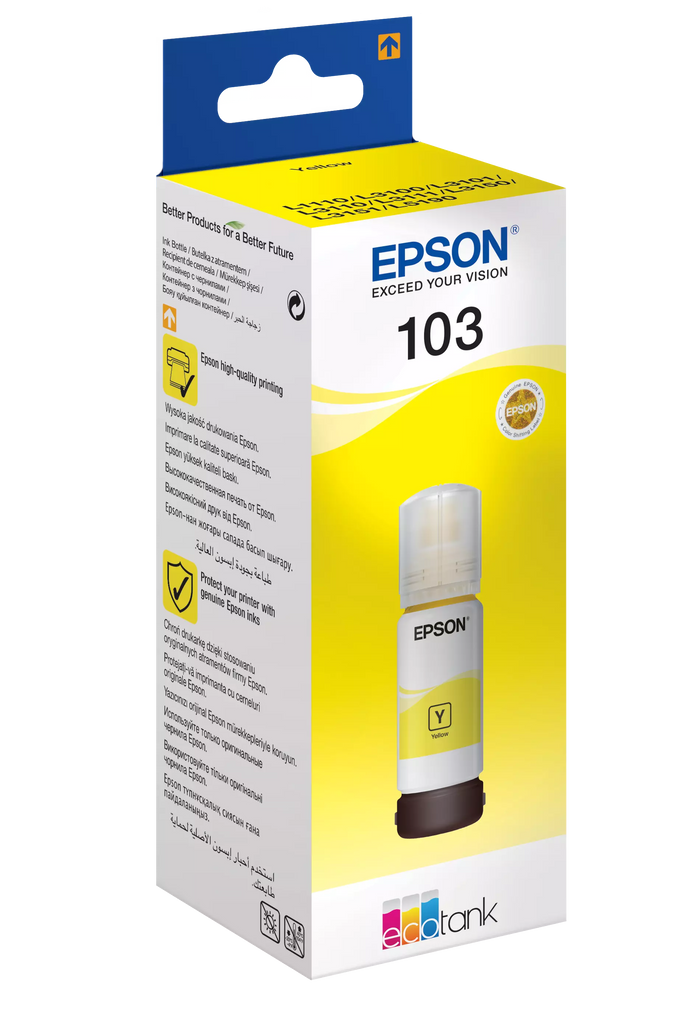 Epson 103 EcoTank Yellow Original Ink - T00S44A