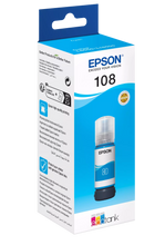 Load image into Gallery viewer, Epson 108 EcoTank Cyan Original Ink - T09C24A