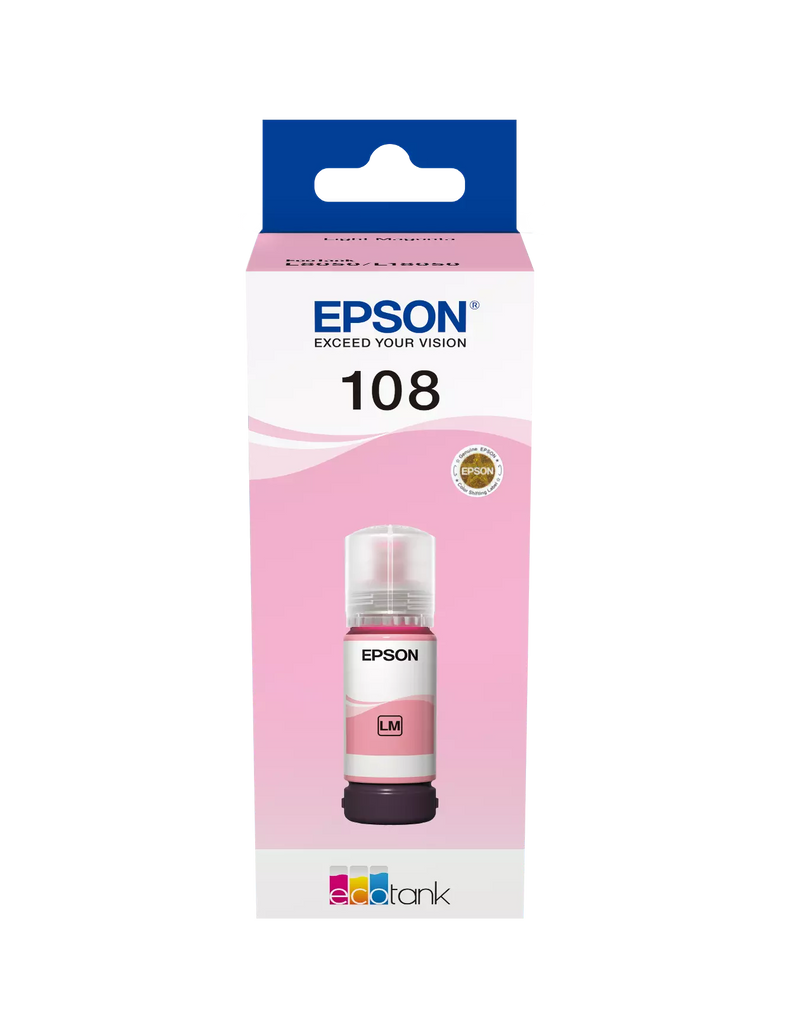 Epson 108 EcoTank Magenta Original Ink - T09C34A