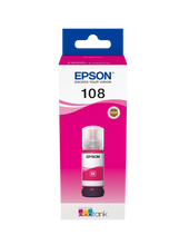 Load image into Gallery viewer, Epson 108 EcoTank Light Magenta Original Ink - T09C64A