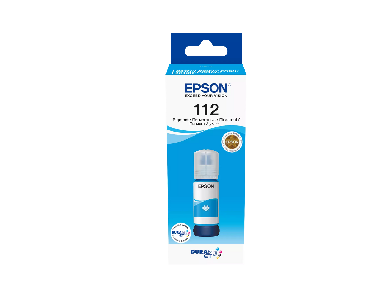 Epson 112 EcoTank Cyan Original Ink - T06C24A