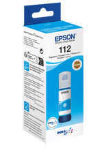 Load image into Gallery viewer, Epson 112 EcoTank Cyan Original Ink - T06C24A