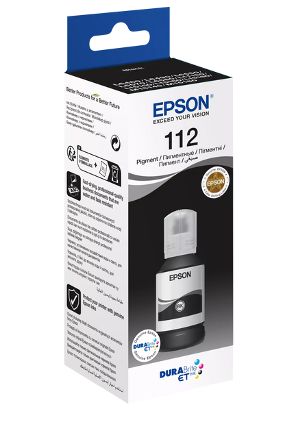 Epson 112 EcoTank Black Original Ink - T06C14A