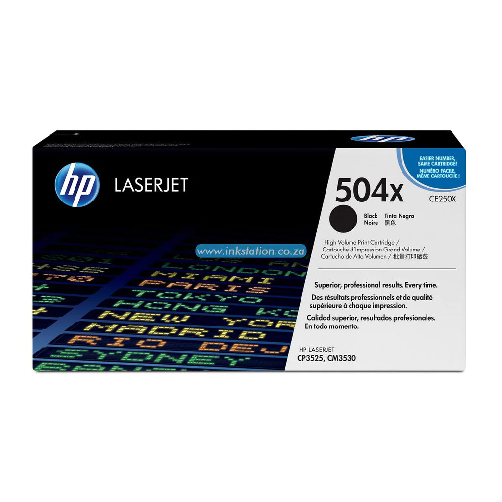 HP 504X toner black - Genuine HP CE250X Original Toner cartridge