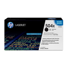 Load image into Gallery viewer, HP 504X toner black - Genuine HP CE250X Original Toner cartridge