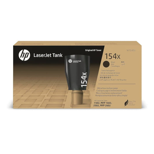 HP 154X Black Original Toner Reload Kit - W1540X