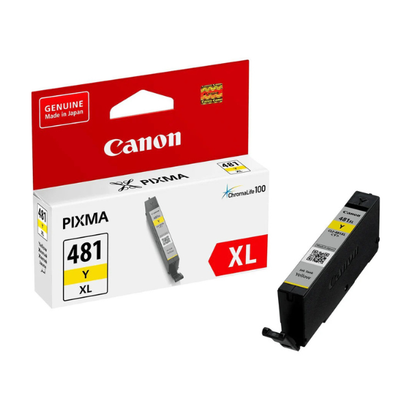 Canon 481XL High Yield Yellow Original Ink - CLI-481XLY