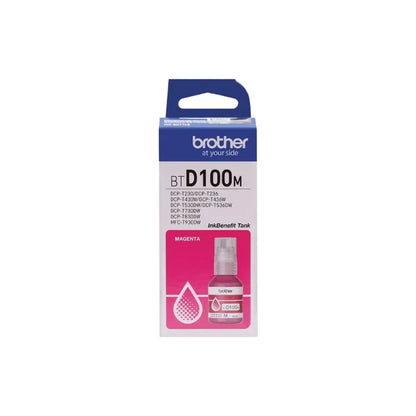 Brother BTD100 Magenta Original Ink Bottle - BTD100M