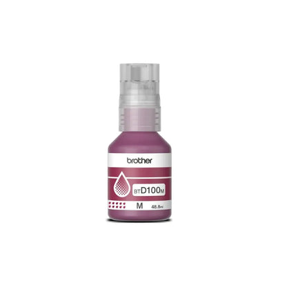 Brother BTD100 Magenta Original Ink Bottle - BTD100M