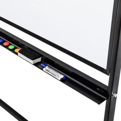 Smartbuy Double Sided Mobile Magnetic Whiteboard