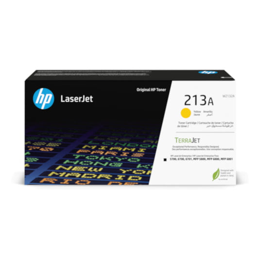 HP 213A Yellow Original Toner - W2132A