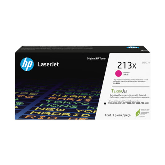 HP 213X High Yield Magenta Original Toner - W2133X