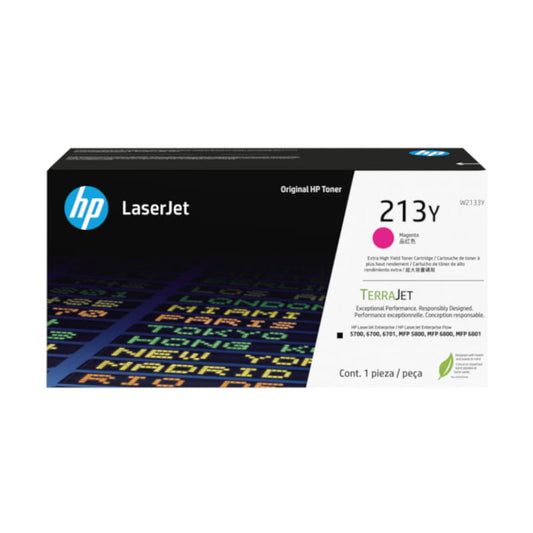 HP 213Y Extra High Yield Magenta Original Toner - W2133Y