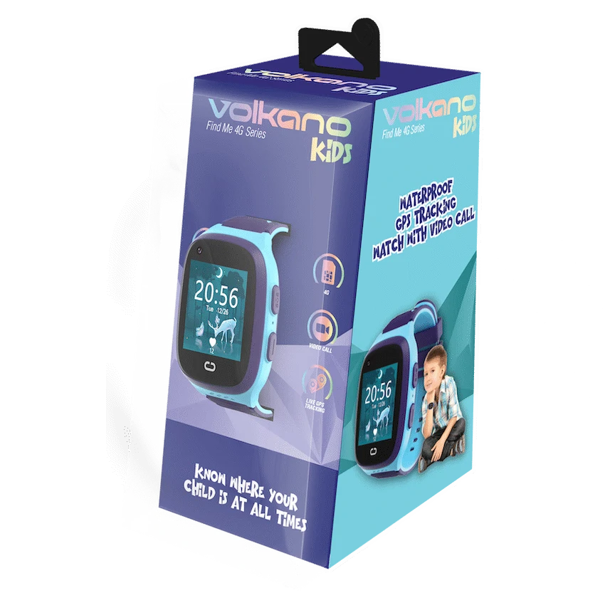 Volkano Find Me 4G-reeks GPS-opspoorhorlosie met kamera