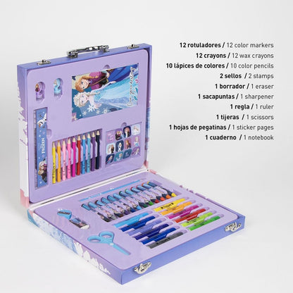 Disney Frozen 42-Piece Stationery Briefcase