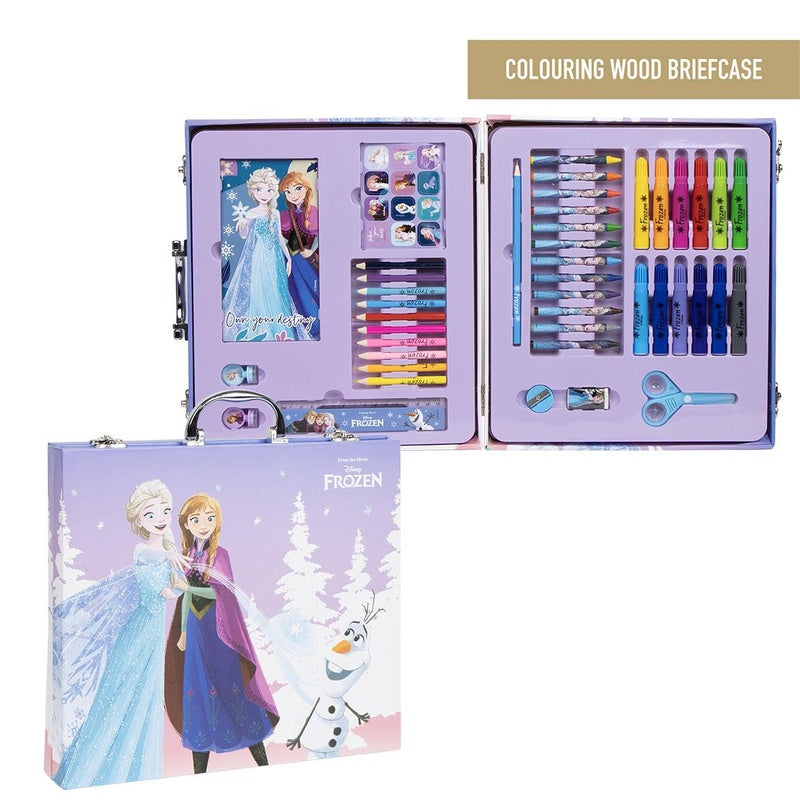 Disney Frozen 42-Piece Stationery Briefcase