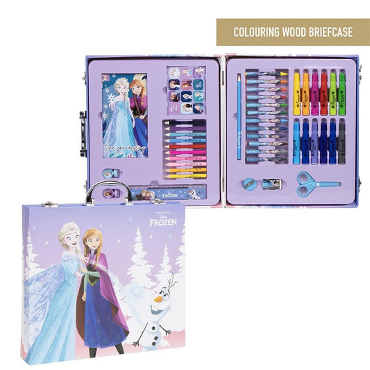 Disney Frozen 42-Piece Stationery Briefcase